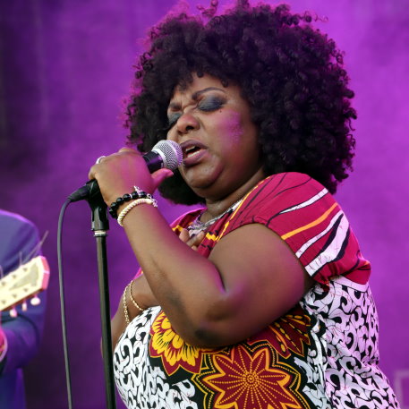 Michelle David (USA) - The True-Tones (NL) 5. Chill Out Session - Kantine, Koeln - 31. August 2024 (12).JPG